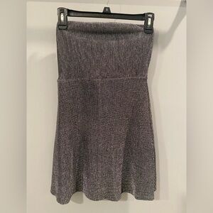 Elegant Gray Women's Dress